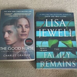 The Good Nurse and The Family Remains Books